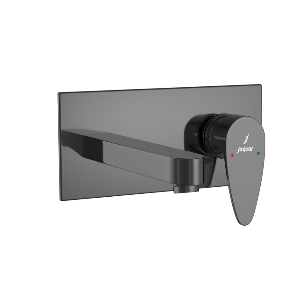 Picture of Exposed Parts of Single Lever Built-in In-wall Manual Valve - Black Chrome 