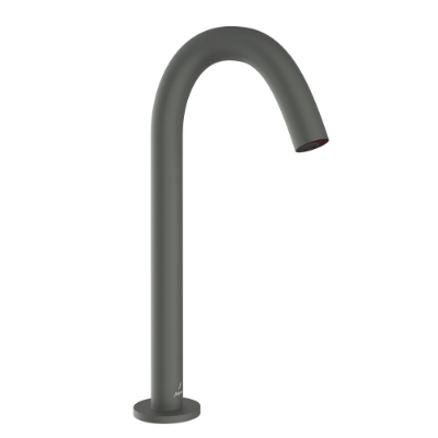 Picture of Blush High Neck Deck Mounted Sensor faucet - Graphite 