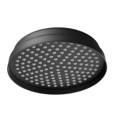 Picture of Victorian Overhead Shower - Black Matt