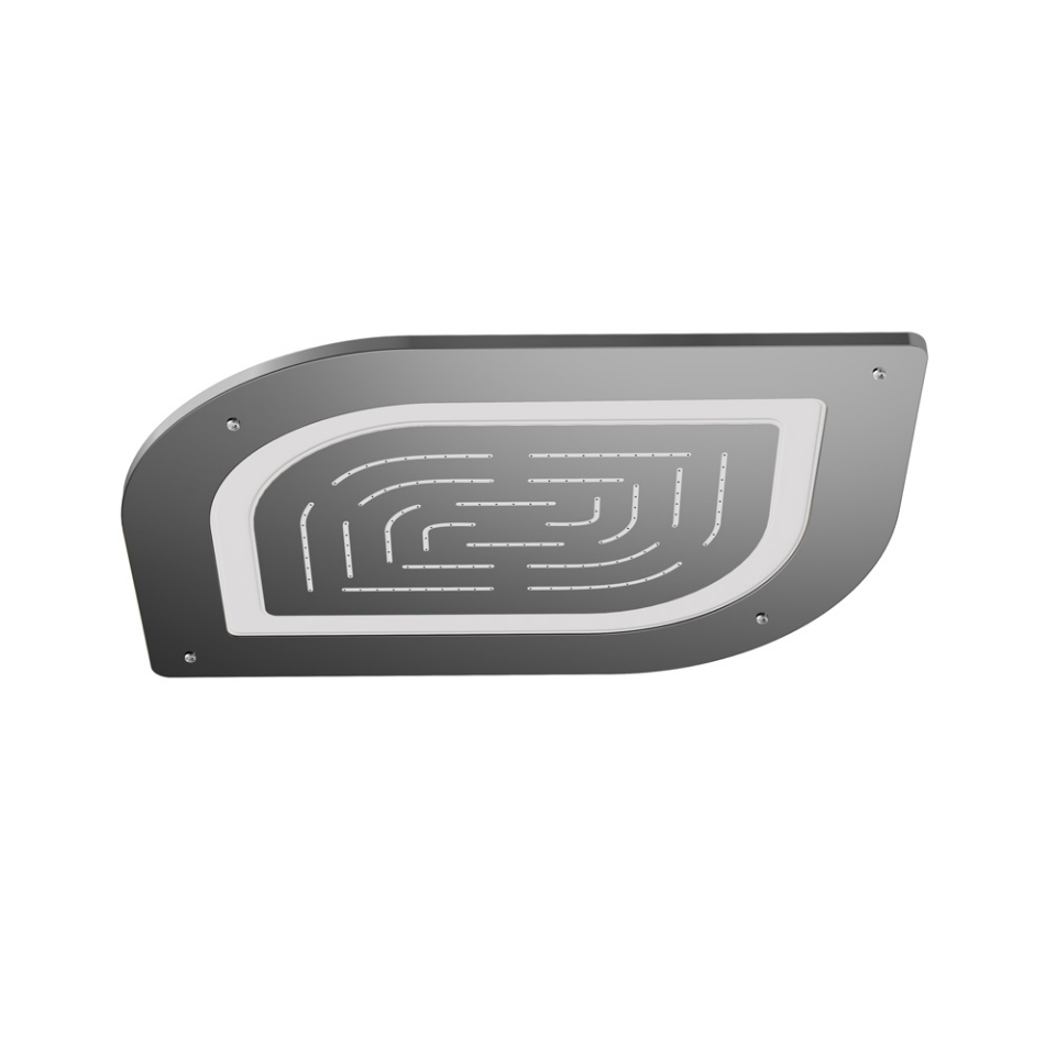 Picture of Alive Maze Prime Single Function Shower - Black Chrome