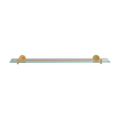 Picture of Glass Shelf - Gold Matt PVD 