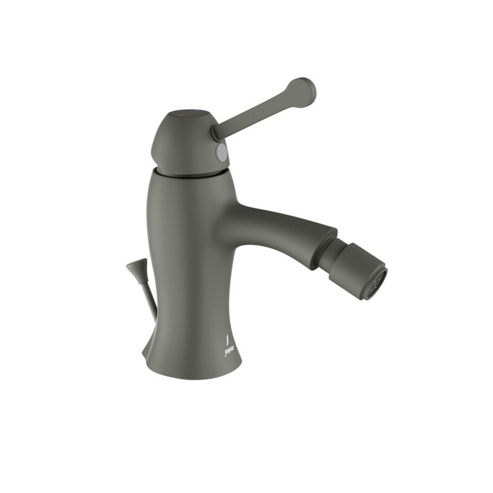 Picture of Single Lever Bidet Mixer with Popup Waste - Graphite 