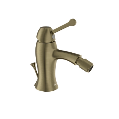 Picture of Single Lever Bidet Mixer with Popup Waste - Antique Bronze 