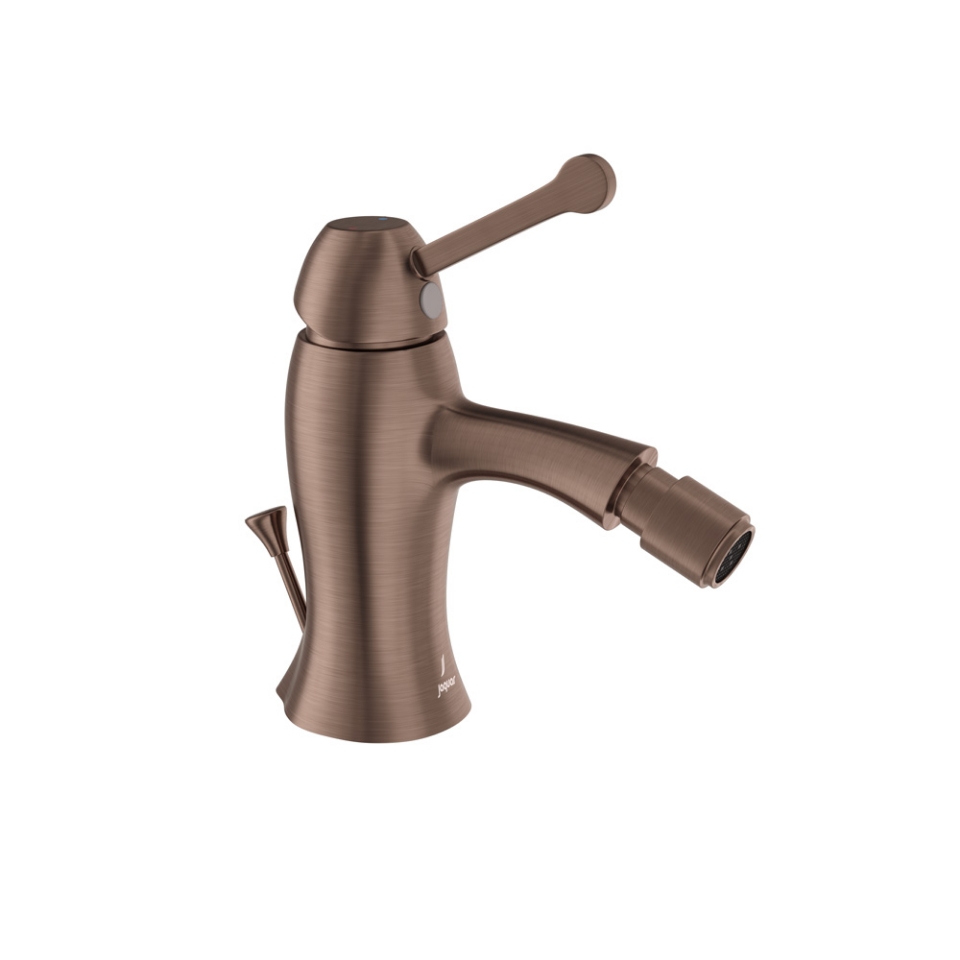 Picture of Single Lever Bidet Mixer with Popup Waste - Antique Copper 