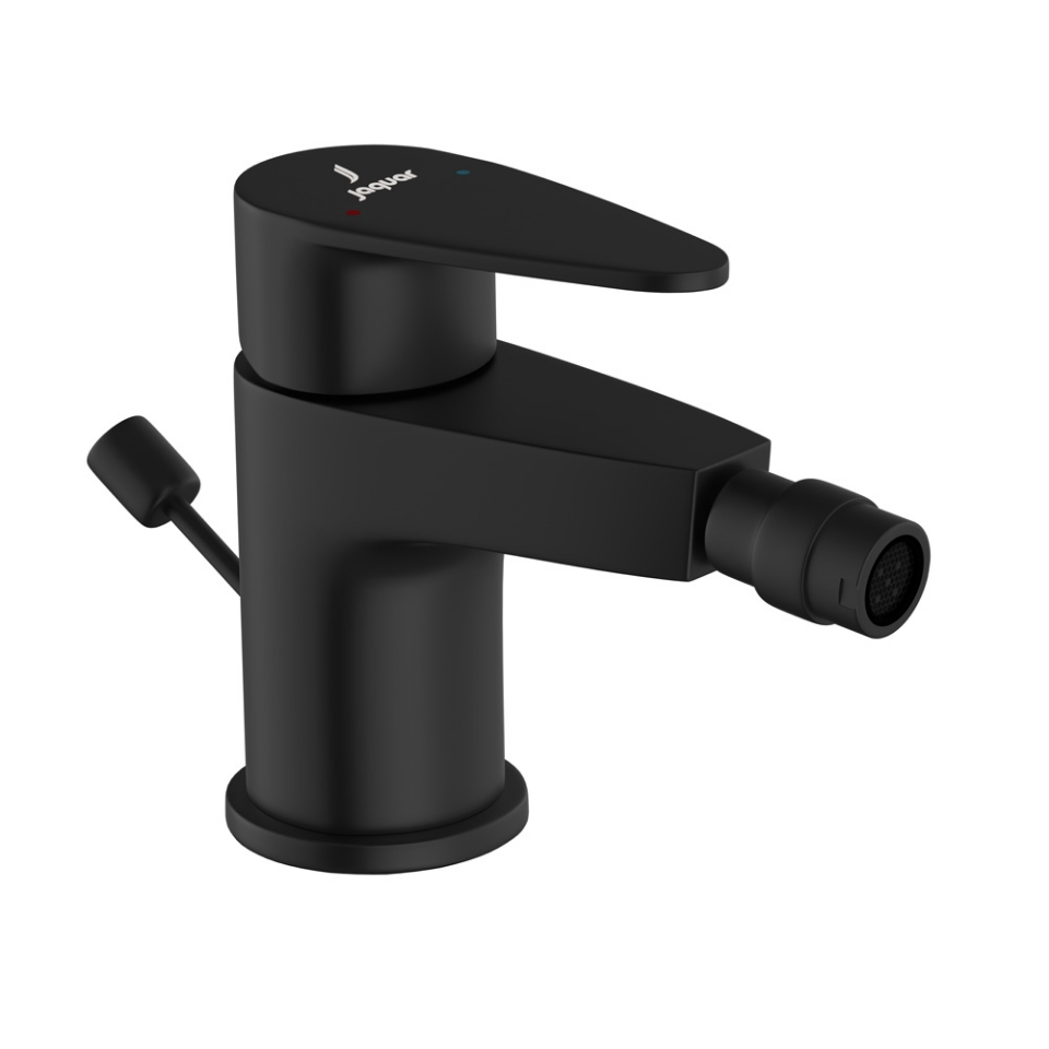 Picture of Single Lever Bidet Mixer with Popup Waste - Black Matt 