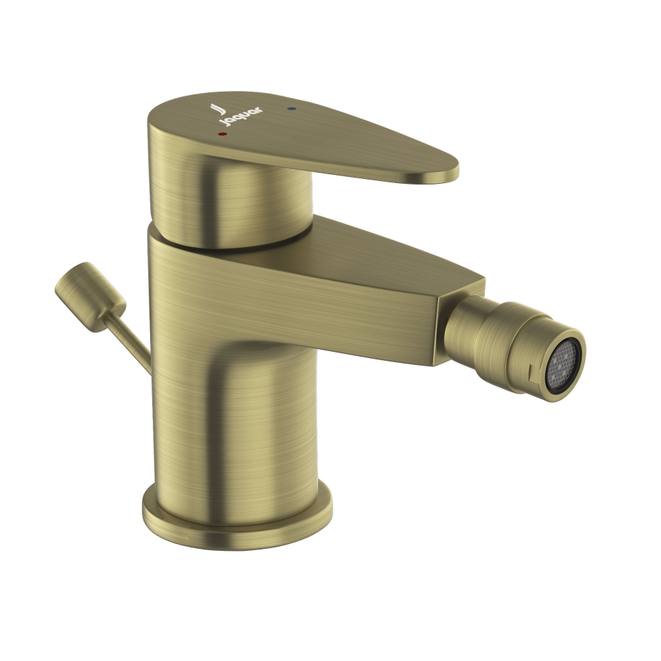 Picture of Single Lever Bidet Mixer with Popup Waste - Antique Bronze 