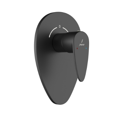 Picture of 2-way In-wall diverter - Black Matt 