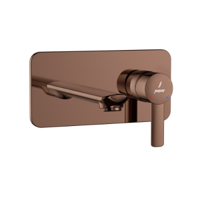 Picture of Exposed Parts of Single Lever Built-in In-wall Manual Valve - Blush Gold Bright PVD