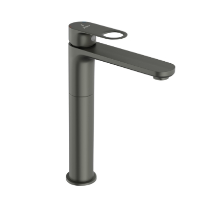 Picture of Single Lever High Neck Basin Mixer - Graphite 