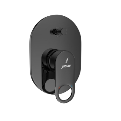 Picture of Exposed Part Kit of Single Lever Hi Flow In-wall Diverter - Black Chrome 