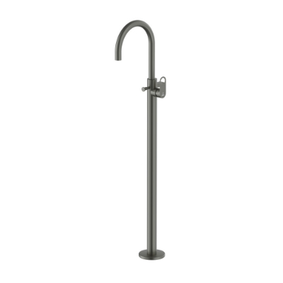 Picture of Ornamix Prime Exposed Parts of Floor Mounted Single Lever Bath Mixer - Graphite 