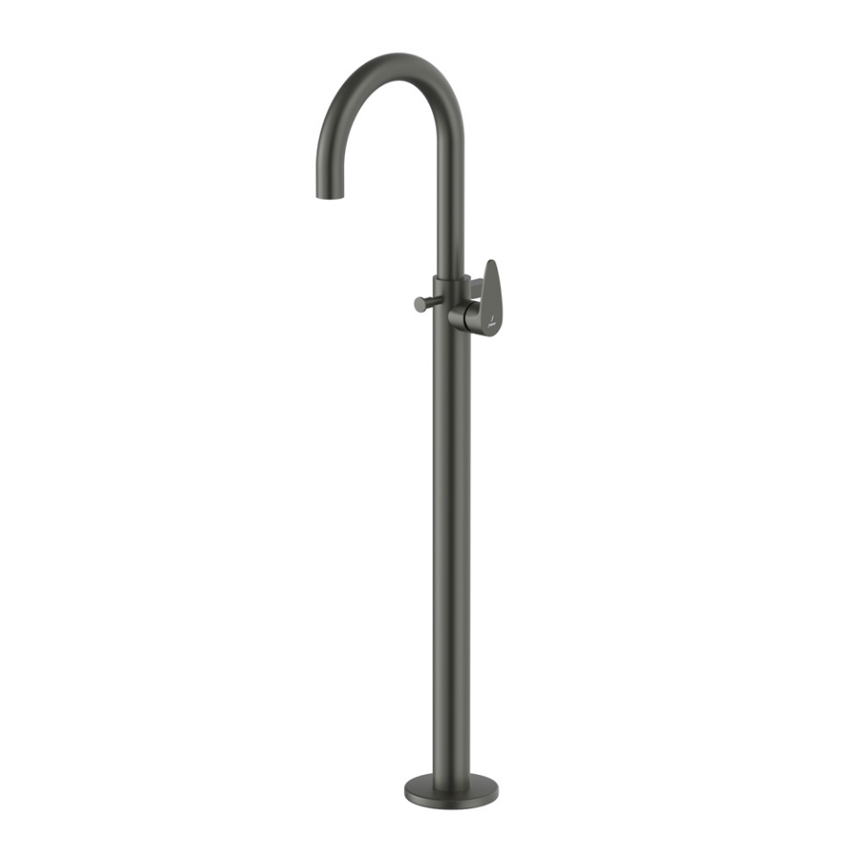 Picture of Vignette Prime Exposed Parts of Floor Mounted Single Lever Bath Mixer - Graphite 