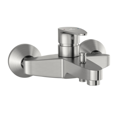 Picture of Single Lever Bath & Shower Mixer - Stainless Steel 