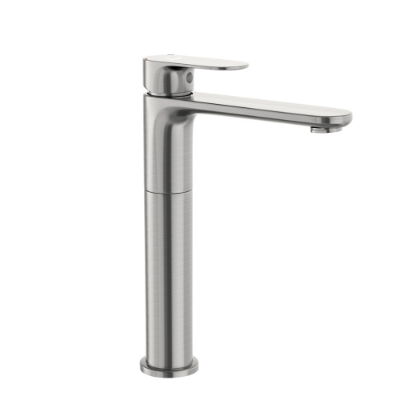 Picture of Single Lever High Neck Basin Mixer - Stainless Steel 