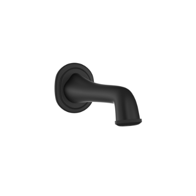 Picture of Queens Prime Bath Spout - Black Matt 