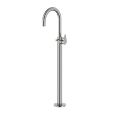 Picture of Vignette Prime Exposed Parts of Floor Mounted Single Lever Bath Mixer - Stainless Steel 