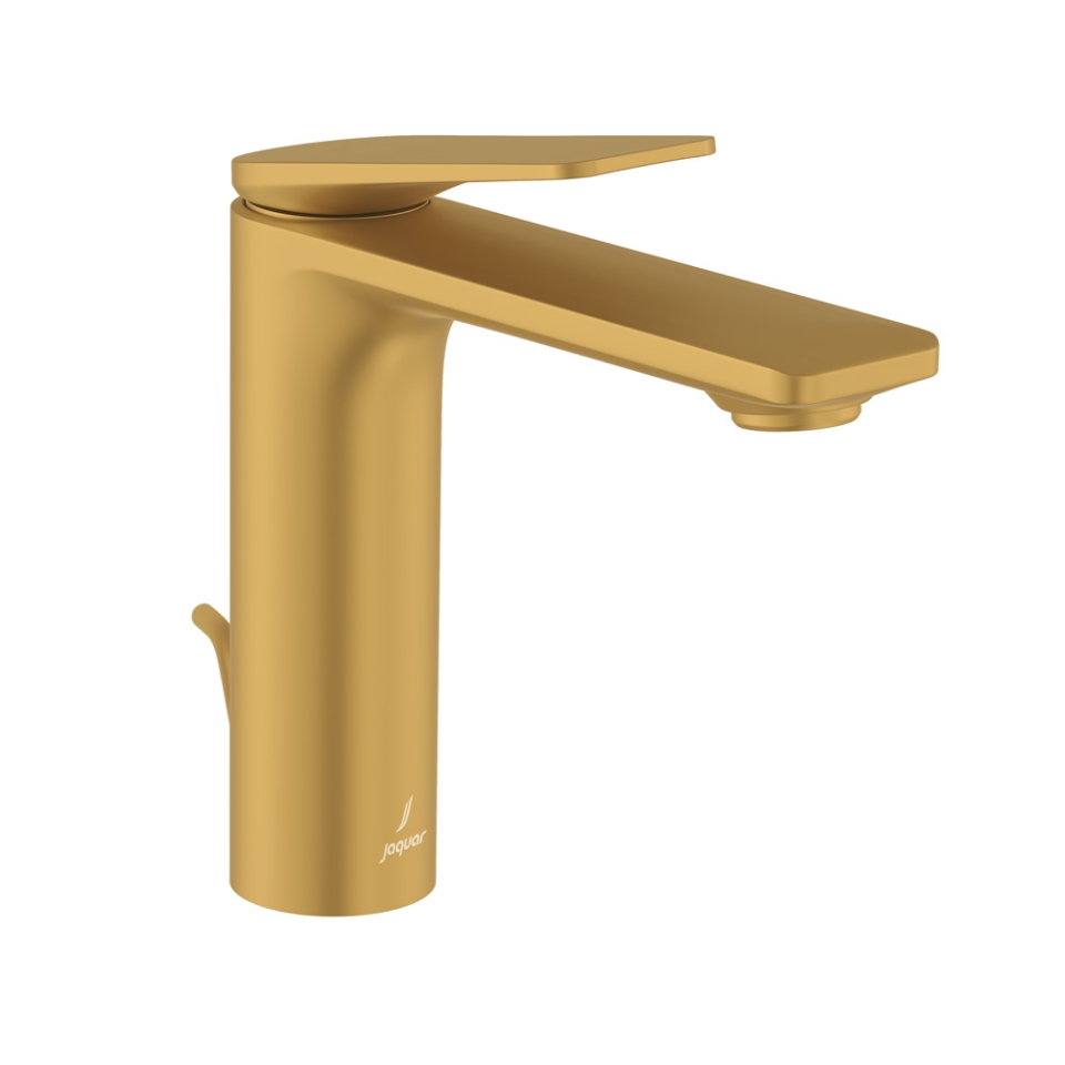 Picture of Single Lever Extended Basin Mixer with Popup Waste - Gold Matt PVD