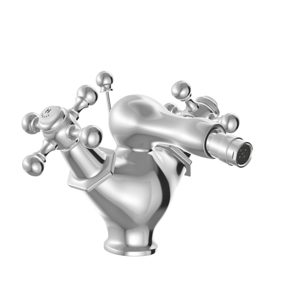 Picture of Monoblock Bidet Mixer with Popup Waste 