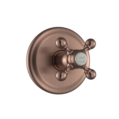 Picture of Two way In-wall diverter - Antique Copper 