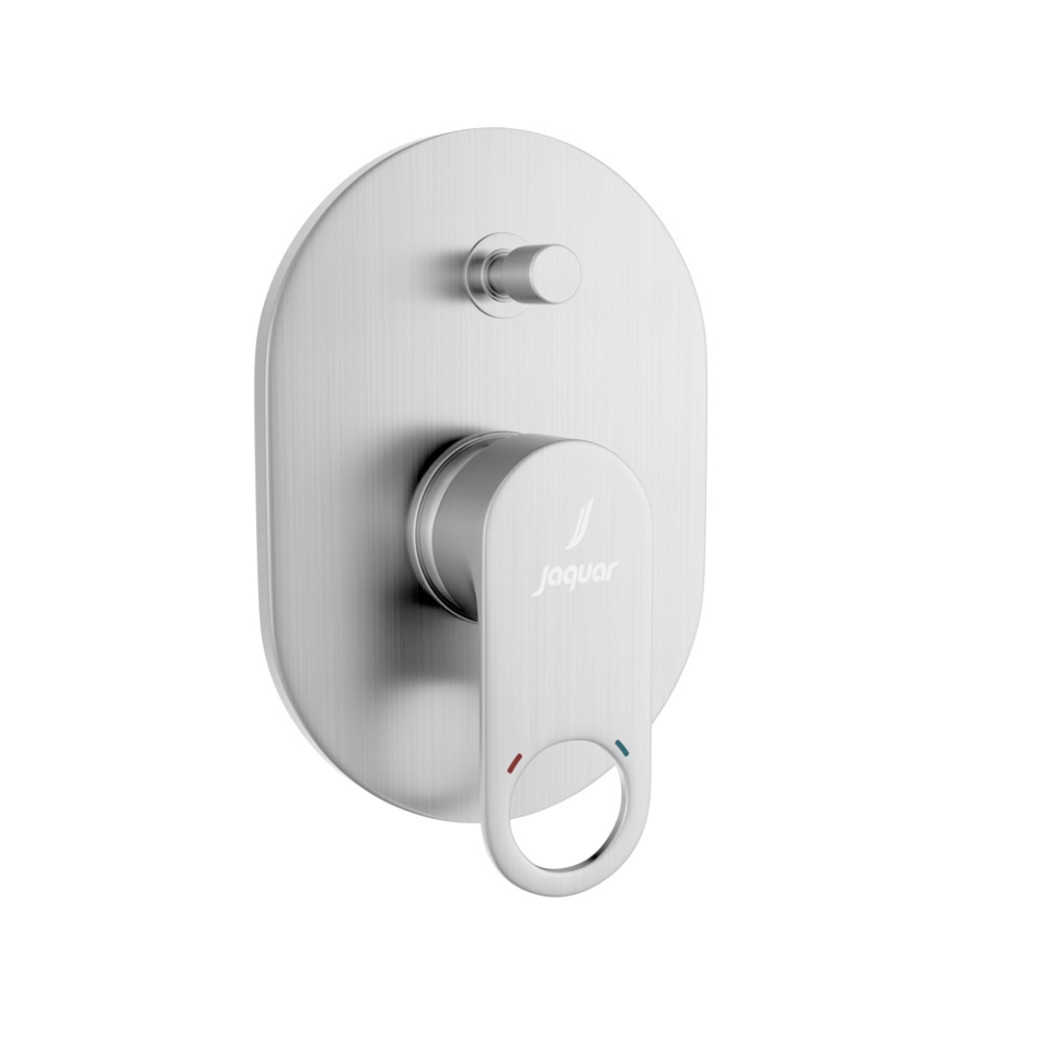 Picture of Exposed Part Kit of Single Lever Hi Flow In-wall Diverter - Stainless Steel 