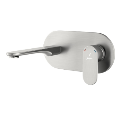 Picture of Exposed Parts of Single Lever Built-in In-wall Manual Valve - Stainless Steel 