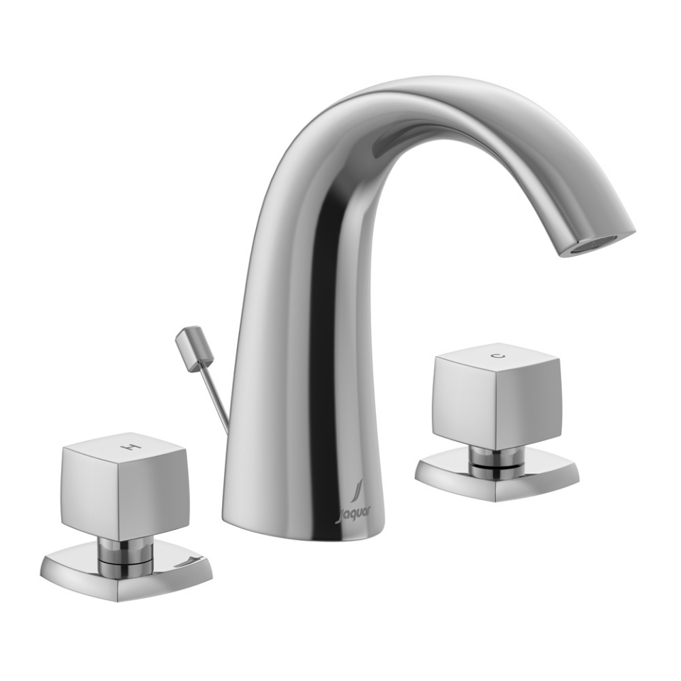 Picture of 3 Hole Basin Mixer with popup waste 