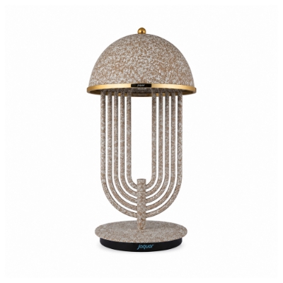 Picture of Metal half dome Table lamp