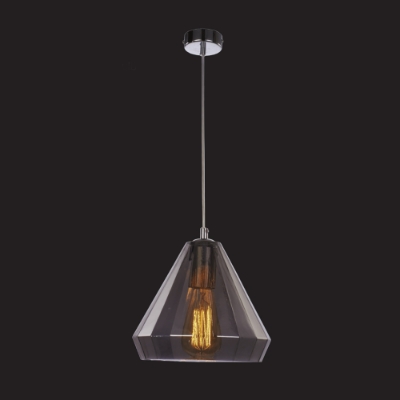 Picture of 1 LT Smoky Glass Pendant
