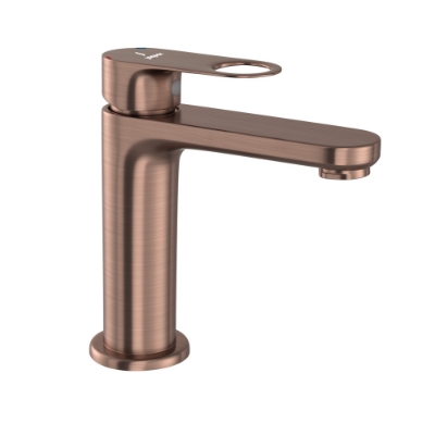 Picture of Single Lever Basin Mixer - Antique Copper