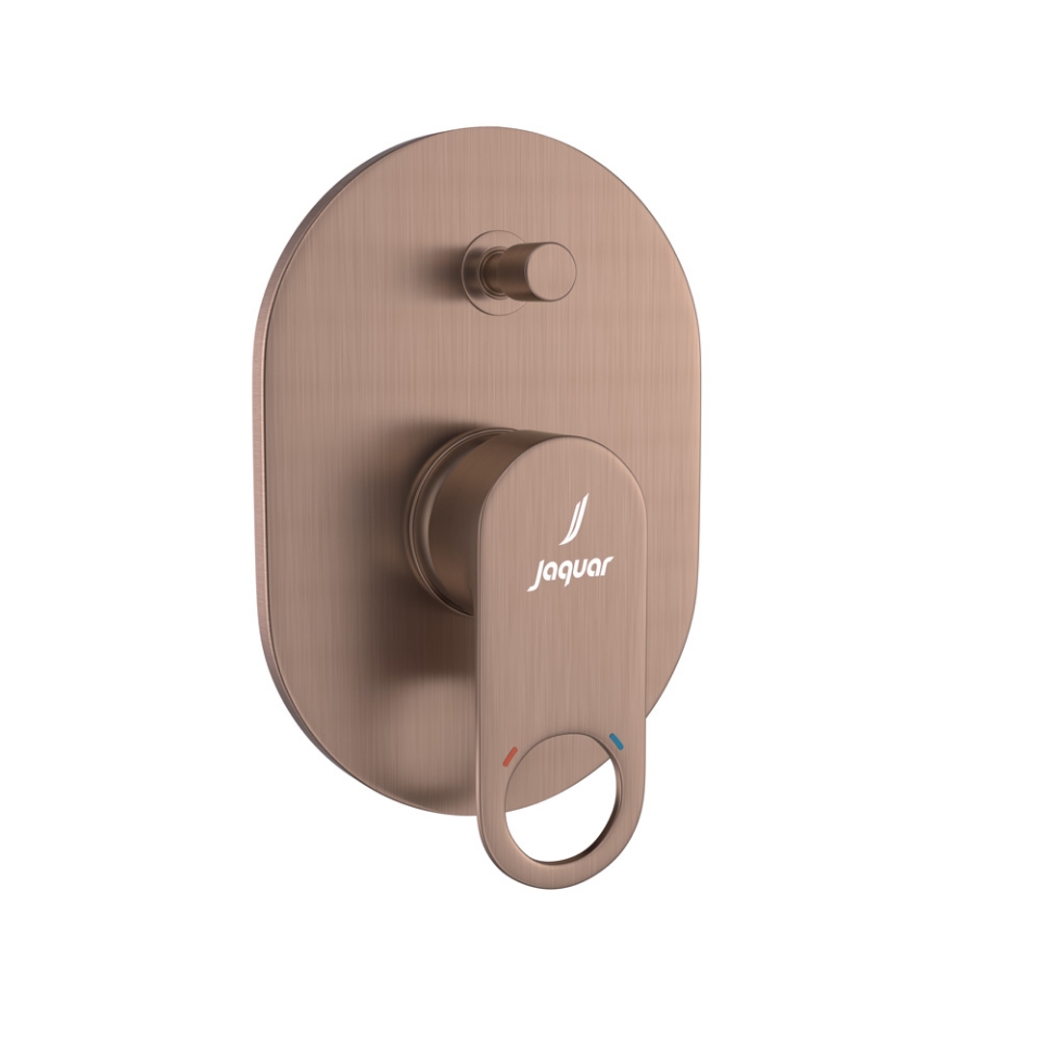 Picture of Exposed Part Kit of Single Lever Hi Flow In-wall Diverter - Antique Copper 