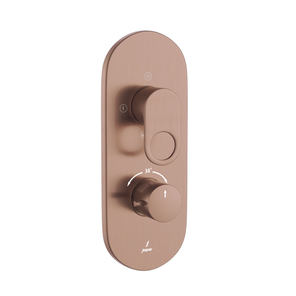 Picture of Aquamax Thermostatic Shower Mixer - Antique Copper 