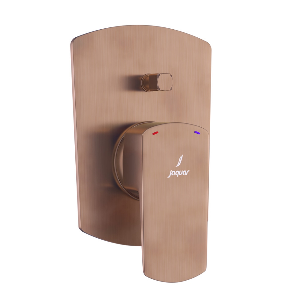 Picture of Exposed Part Kit of Single Lever Hi Flow In-wall Diverter - Antique Copper 