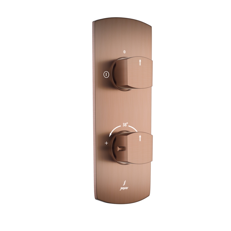 Picture of Aquamax Thermostatic Shower Mixer - Antique Copper 