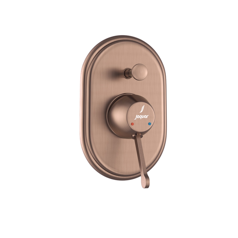 Picture of Exposed Part Kit of Single Lever Hi Flow In-wall Diverter - Antique Copper 