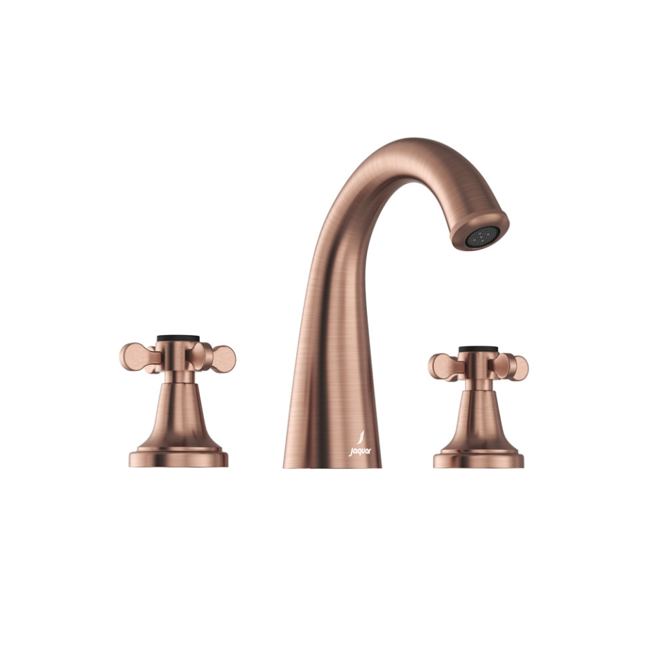 Picture of 3 hole Basin Mixer - Antique Copper 