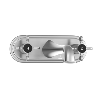 Picture of Built-in Two In-wall Stop Valves - Stainless Steel 