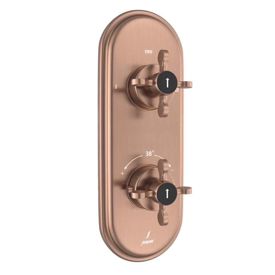 Picture of Aquamax Thermostatic Shower Mixer - Antique Copper 