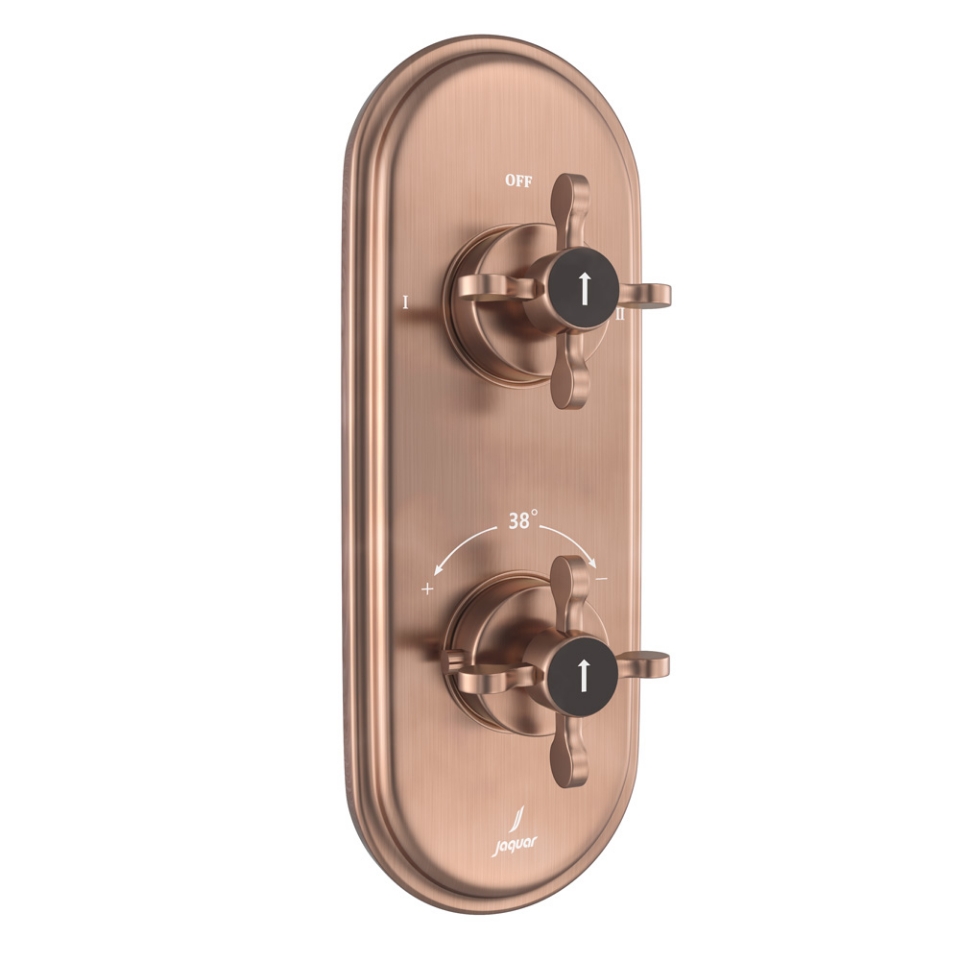 Picture of Aquamax Thermostatic Shower Mixer - Antique Copper 