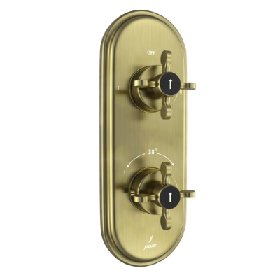 Picture of Aquamax Thermostatic Shower Mixer - Antique Bronze 
