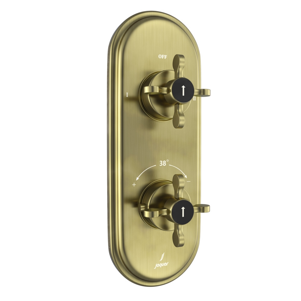 Picture of Aquamax Thermostatic Shower Mixer - Antique Bronze 