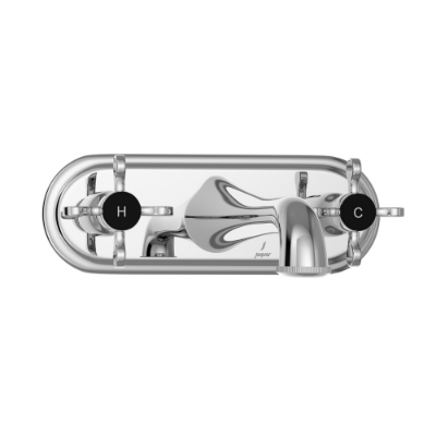 Picture of Built-in Two In-wall Stop Valves - Chrome 