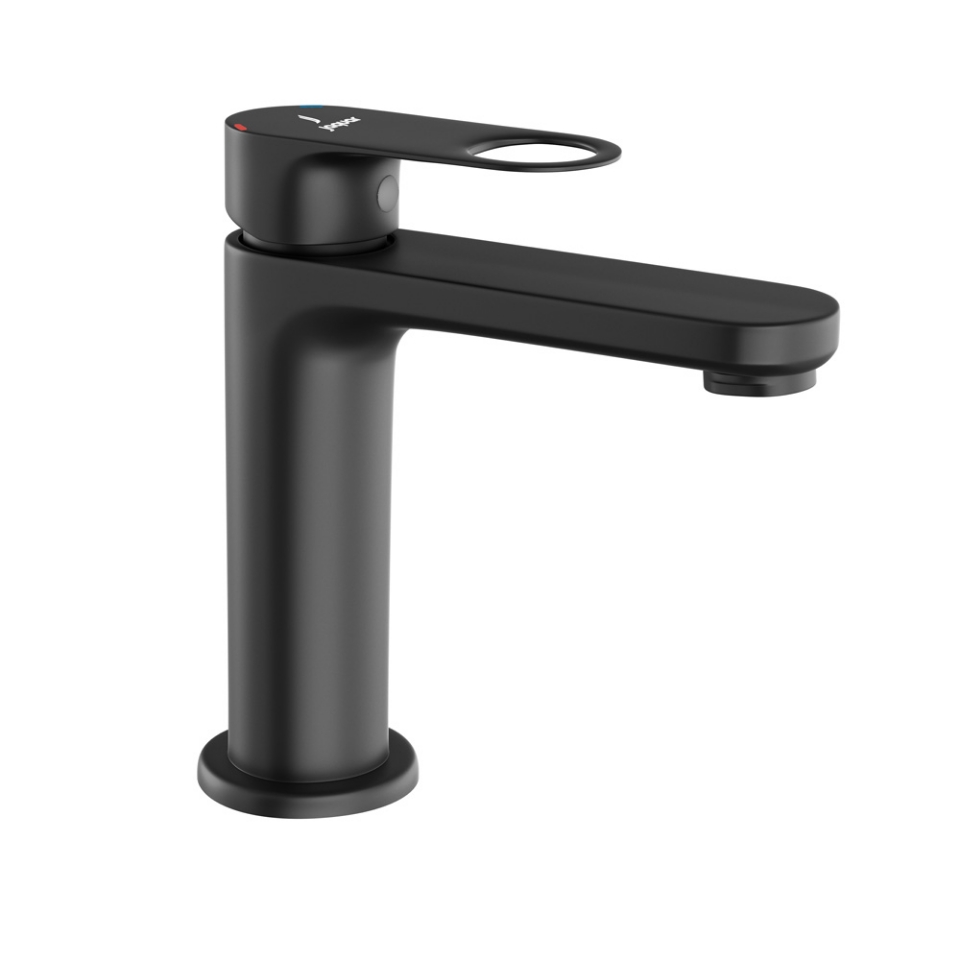 Picture of Single Lever Basin Mixer - Black Matt 