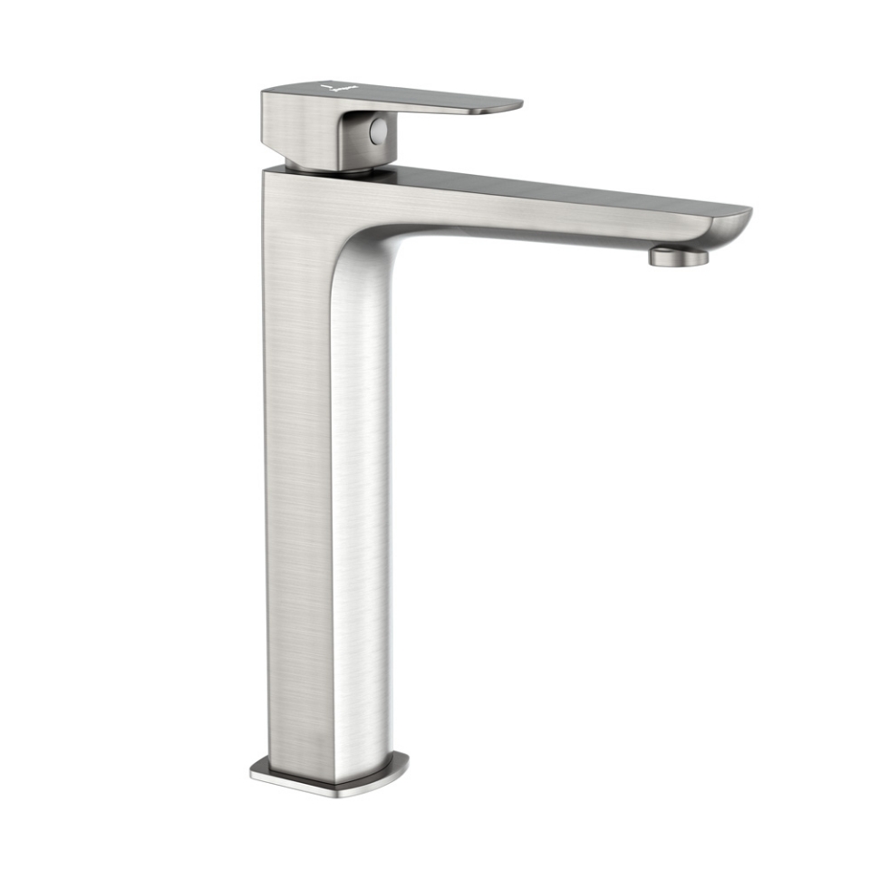 Picture of Single Lever High Neck Basin Mixer -Stainless Steel 