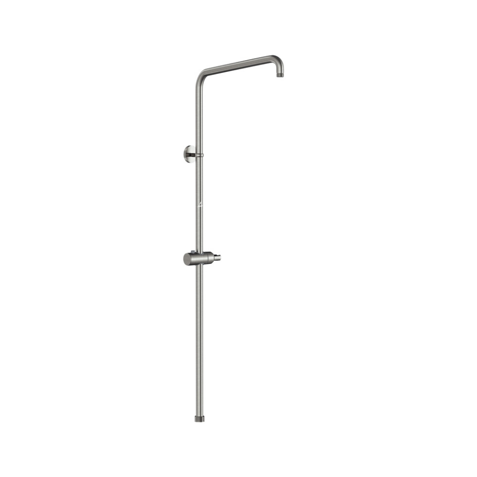 Picture of Exposed Shower Pipe with Hand Shower Holder, L-Type - Stainless Steel